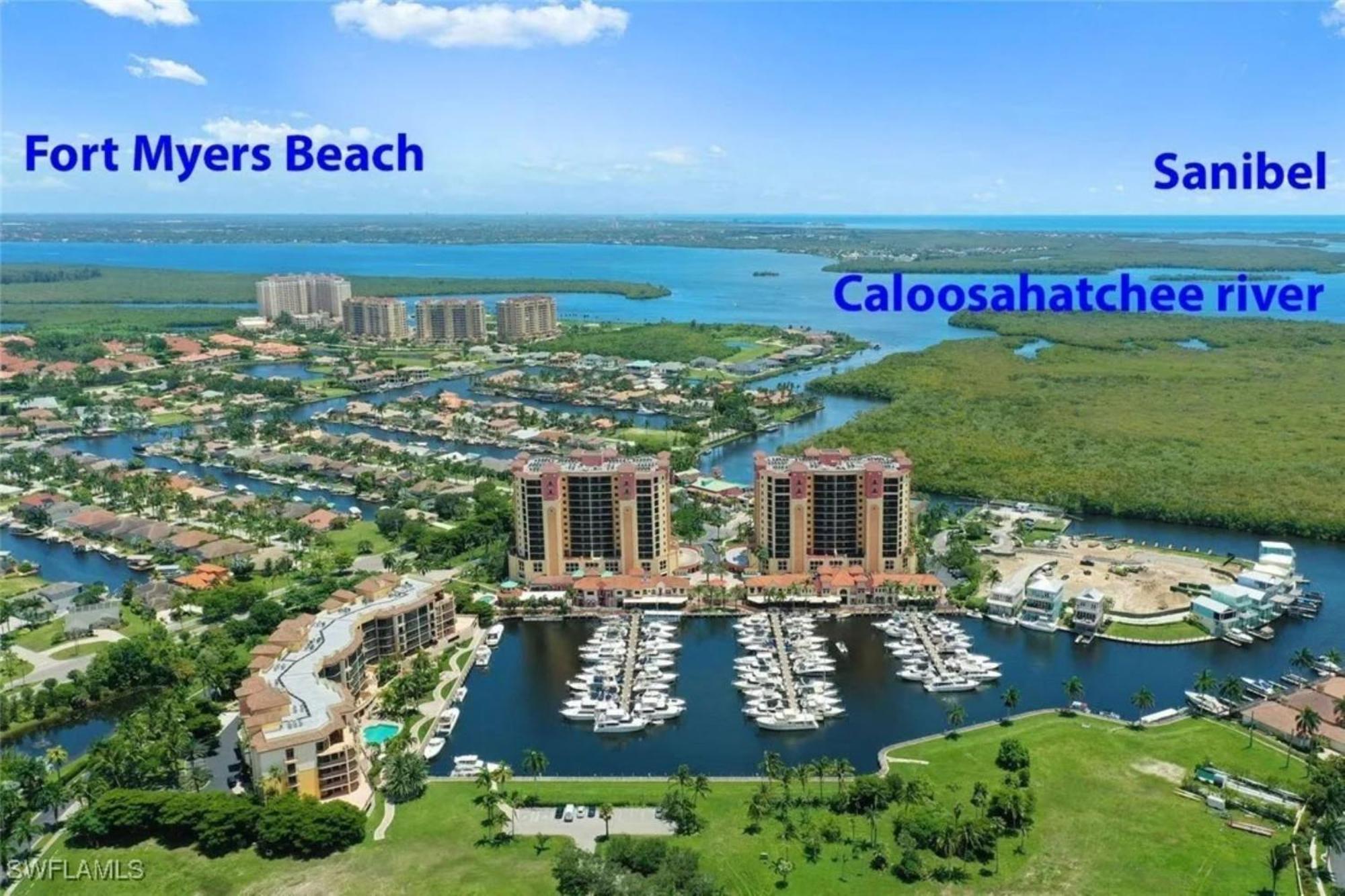 Vista Del Mar At Cape Harbour Marina, 10Th Floor Luxury Condo, King Bed, Views! Cape Coral Extérieur photo